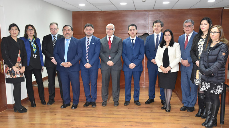 7 nuevos jueces juran ante presidente de la Corte de Apelaciones de Rancagua