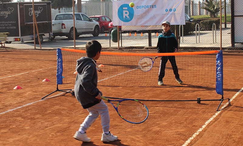 Escuelas municipales de Rancagua y renca participaron en interescuelas de tenis