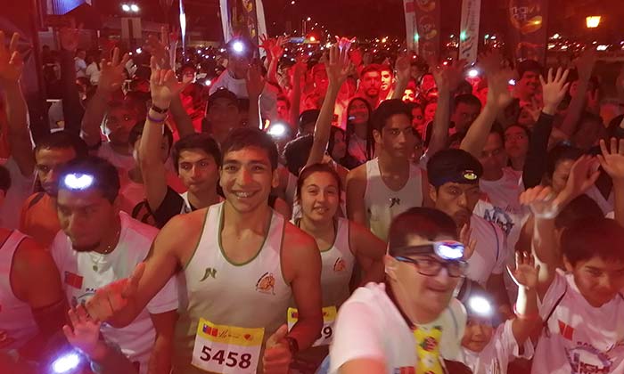 Más de 5 mil personas participaron en la Night Run