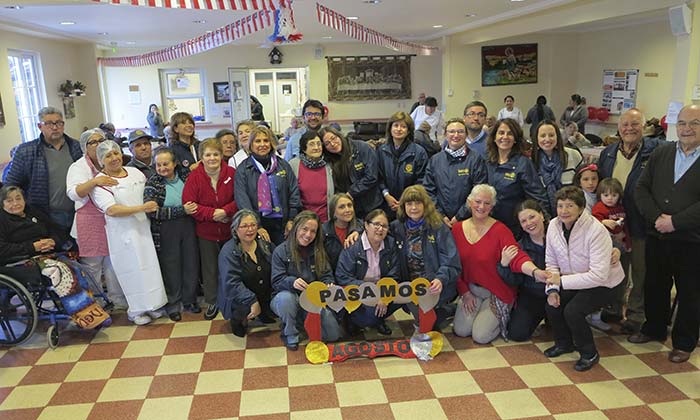 Rotarios de Santa Cruz visitan Fundación Las Rosas de Chépica