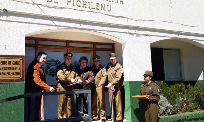 Pichilemu: Inauguran remodelada sala de guardia de atención al público