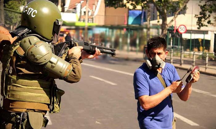 Corte de Rancagua ordena a carabineros no usar perdigones en manifestaciones pacíficas