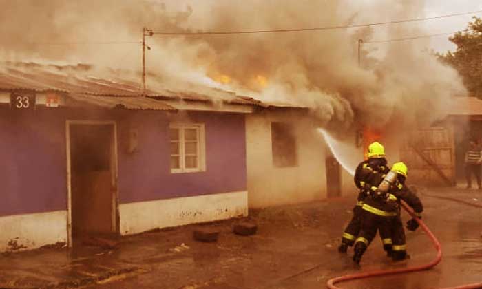Dos Viviendas afectadas por incendio en la Población Santa Elena de San Fernando - Hora de Noticias