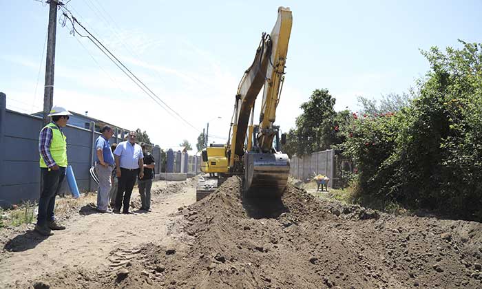 San Fernando: En enero se entregan obras de pavimentación en villa La Chaurina