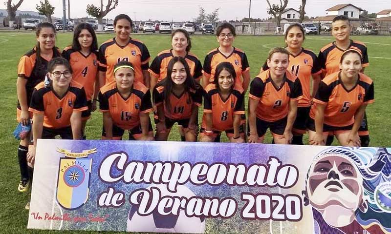 Este sábado se disputa gran final de fútbol femenino Verano Palmilla 2020