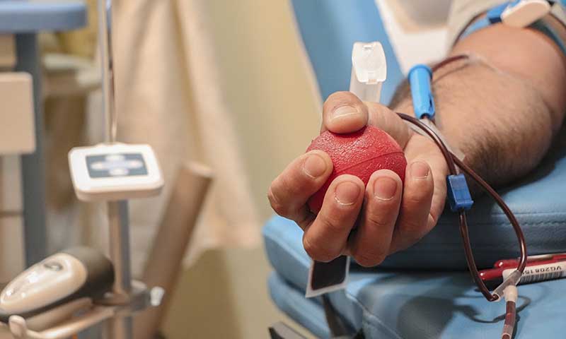Hospital Regional registra baja participación de donantes de sangre