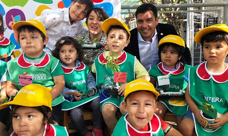 Talleres de reciclaje, huertos y Ruta del Agua a más de 300 niños de jardines Integra