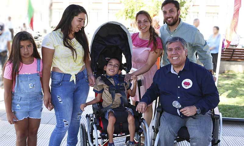 Rengo: 26 nuevas sillas de ruedas para vecinos de la comuna