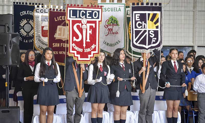 San Fernando inauguró formalmente el año escolar 2020