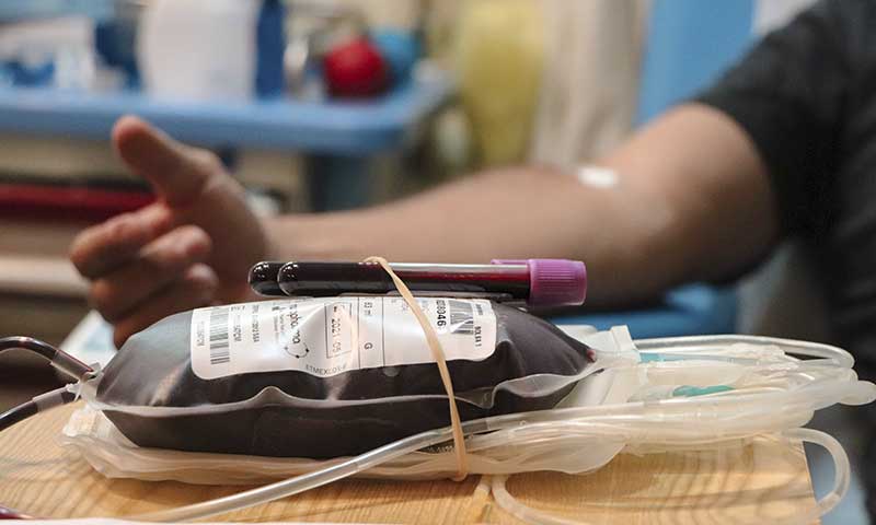 Personas podrán donar sangre desde sus casas