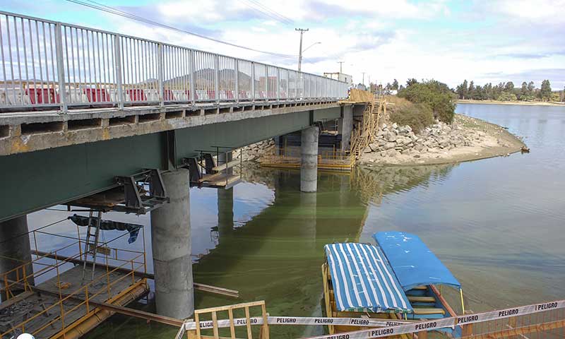 Seremi MOP inspecciona avance en construcción y mantención de puentes