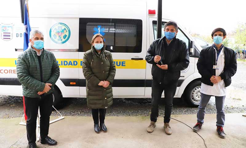 Entrega de ambulancia reforzará la atención en salud a familias de Doñihue