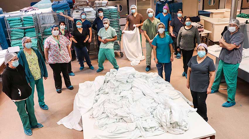 El importante trabajo de Lavandería del Hospital Regional en pandemia