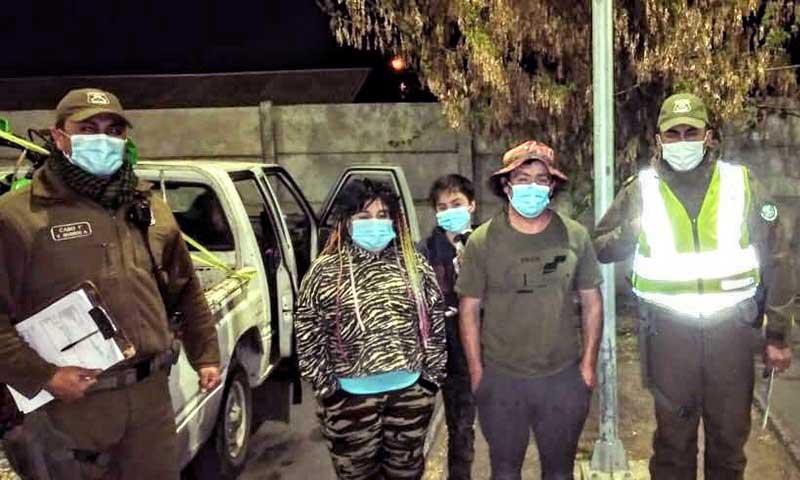 En Machalí Carabineros rescatan a familia extraviada en la precordillera