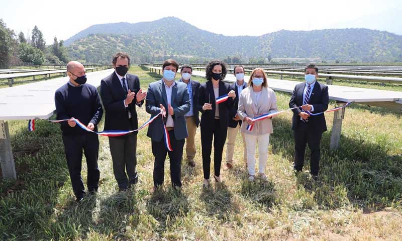 Inauguran Parque Solar Fotovoltaico "Candelaria" en Mostazal