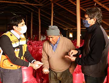 Codelco compra sal de mar a productores de Lo Valdivia de Paredones