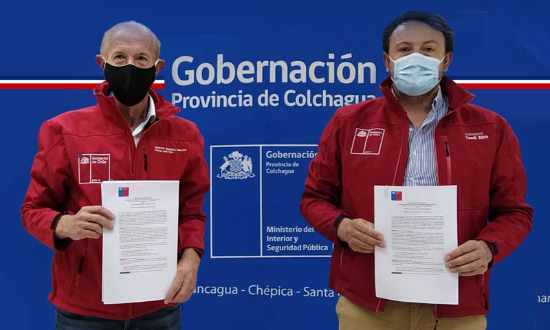 Gobernación de Colchagua firmó convenio con el Senadis para atención provincial