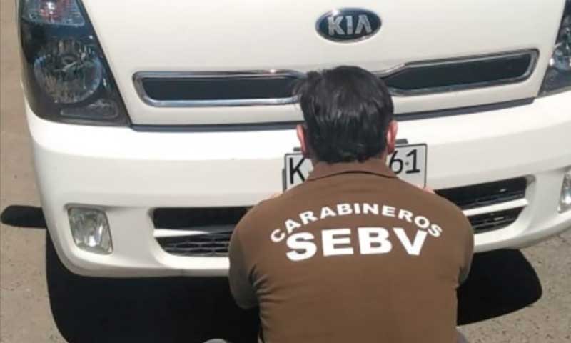 Dos camionetas robadas fueron recuperadas por la SEBV de Rancagua