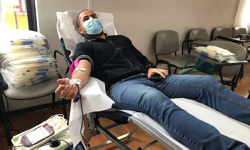 Exitosa campaña de donación de sangre en Servicio de Salud O’Higgins