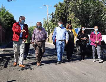 MOP O’Higgins cumple compromiso de pavimentación de camino La Gloria en Requínoa