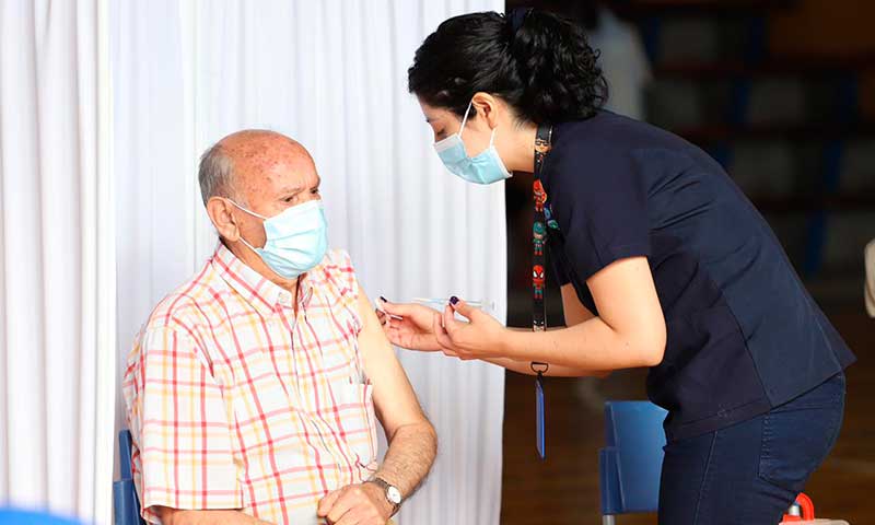 San Fernando dio inicio a campaña de vacunación contra Influenza 2021