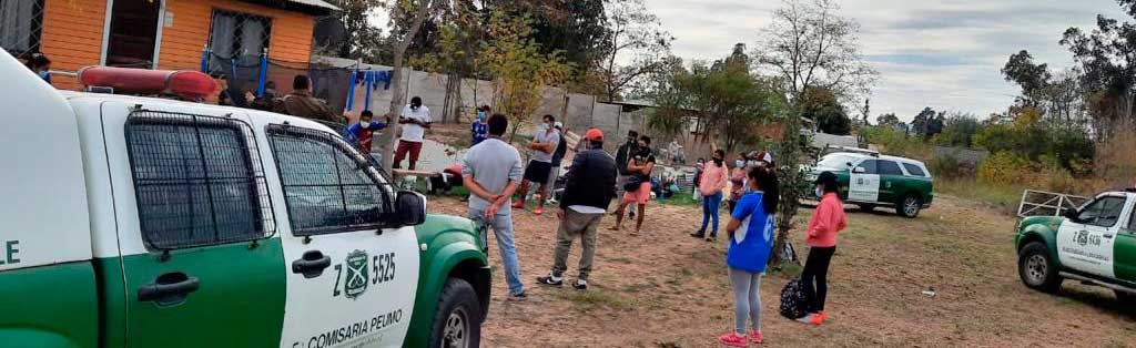 Detienen a 29 personas que estaban en partido de fútbol en Las Cabras