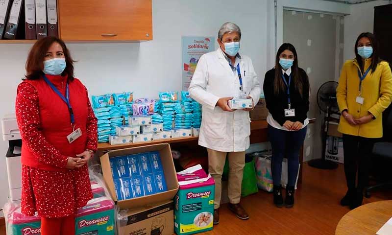 Servicio de Salud continúa campaña solidaria en tiempos de pandemia