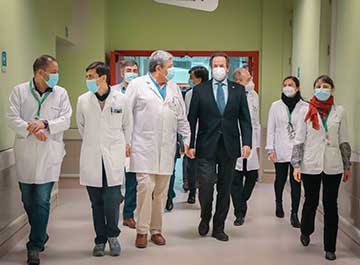 Subsecretario de Redes Asistenciales visita Hospital Regional de Rancagua