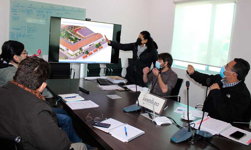 En su etapa final diseño arquitectónico del futuro liceo San José del Carmen de Palmilla