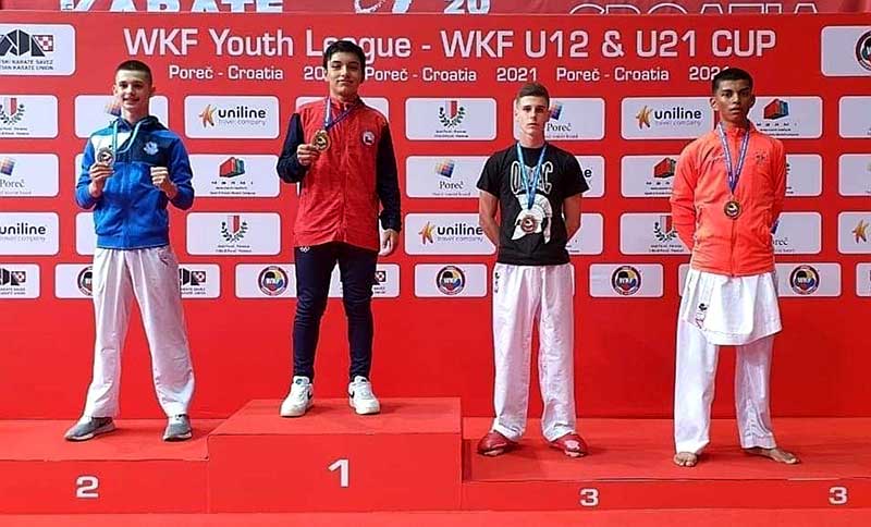 Karatecas regionales nuevamente repiten su éxito en Liga Mundial Juvenil