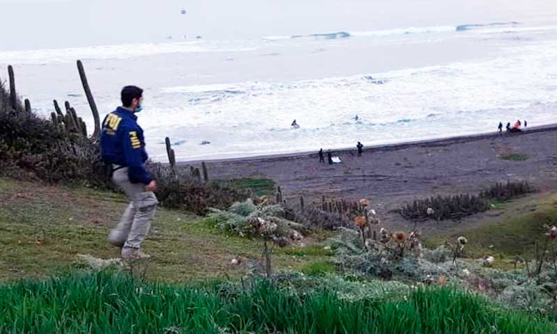 Exámenes determinarán si restos hallados en Pichilemu pertenecen a pescador desaparecido