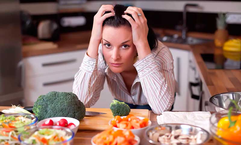 salud mental estres alimentacion sana