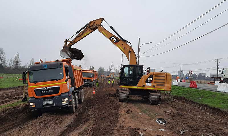 Llaman a la paciencia para próximos meses por obras de construcción doble vía Carretera El Cobre