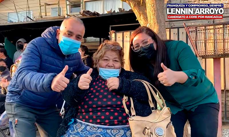Periodista Lenin Arroyo ya tiene su gingle de su candidatura a Consejero Regional por Rancagua