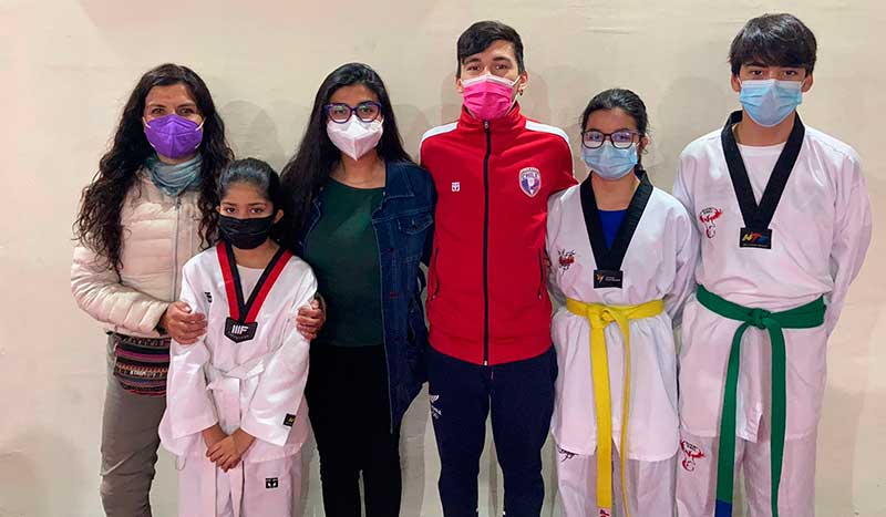 Seleccionado chileno de Taekwondo Jorge Ramos recibe fondos para implementación deportiva
