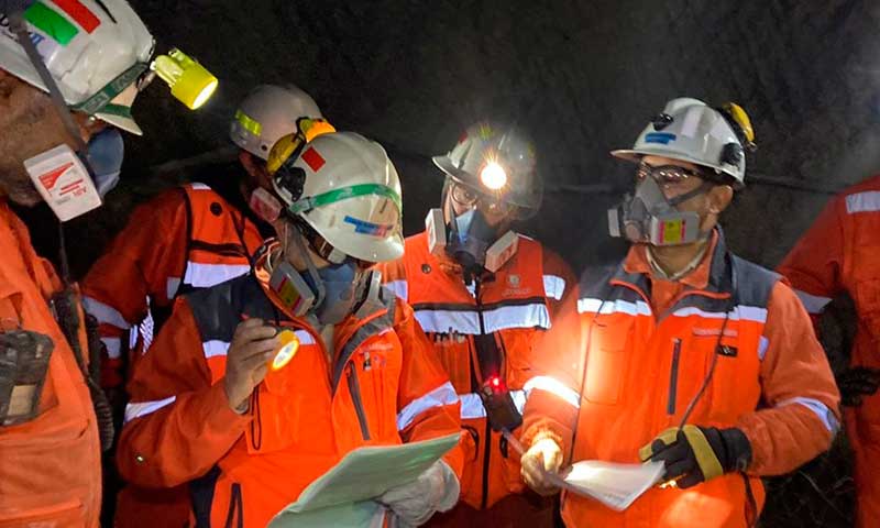 Director nacional del Sernageomin lideró fiscalización conjunta en mina El Teniente