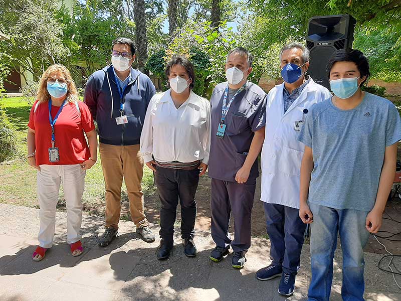 Hospital San Fernando culminó ciclo de intervenciones musicales en centros asistenciales de salud