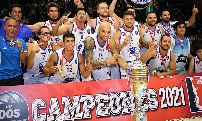 Con gran triunfo Tinguiririca de San Fernando vuelve a primera división del básquetbol chileno