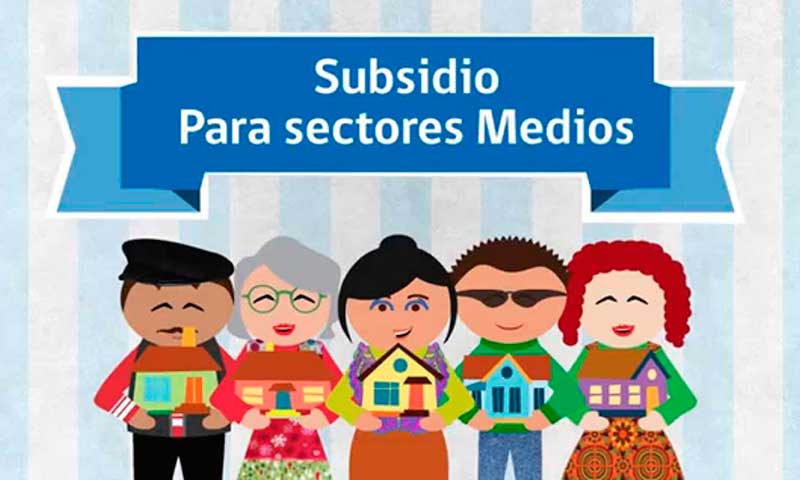 subsidio sectores medios