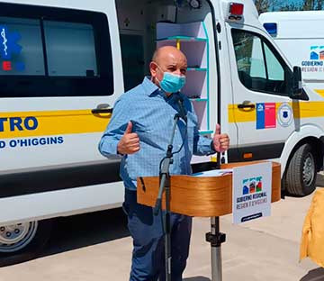 Coltauco y Olivar cuentan con nuevas ambulancias para el traslado de pacientes