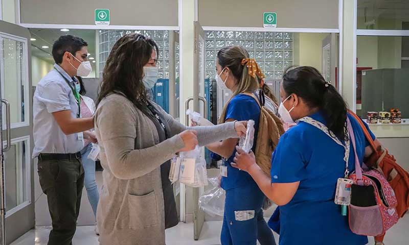 Día internacional de la mujer en el Hospital Regional de Rancagua