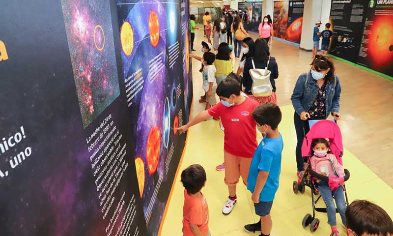 Exposición astronómica de realidad virtual abre sus puertas en Rancagua
