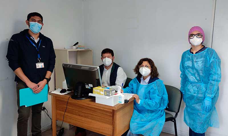 IST realiza operativo de Búsqueda Activa para funcionarios del Hospital de Rengo