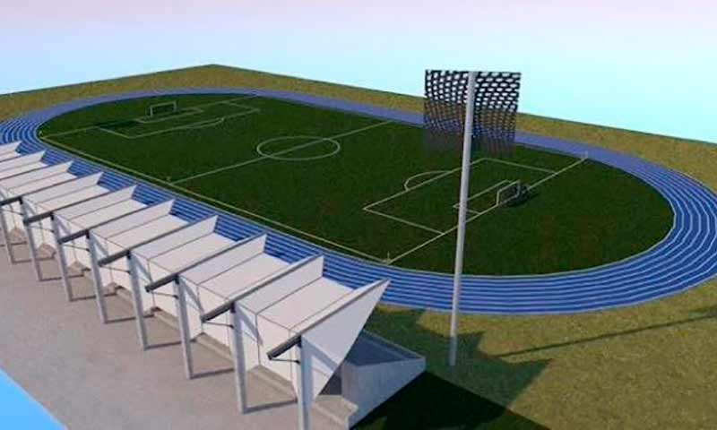 Mindep financia diseño para remodelar complejo deportivo Guillermo Chacón de Machalí