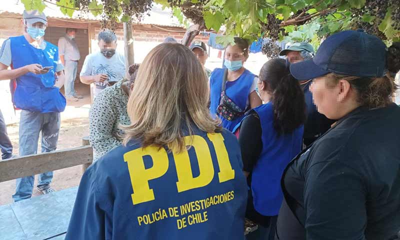 PDI denunció 29 personas tras fiscalización migratoria en Placilla