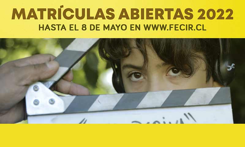 Festival Internacional de Cine de Rengo abre matrículas para “Escuela de Cine Fecir 2022”