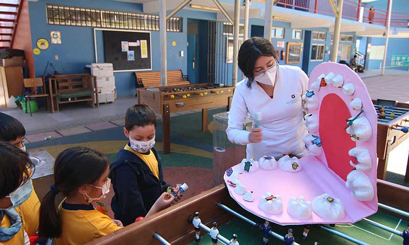 Hospital de Litueche promueve hábitos y cuidados de la salud bucal en niños de la comuna