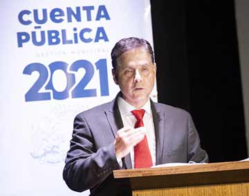 Alcalde de San Fernando realizó exitosa cuenta pública del año 2021