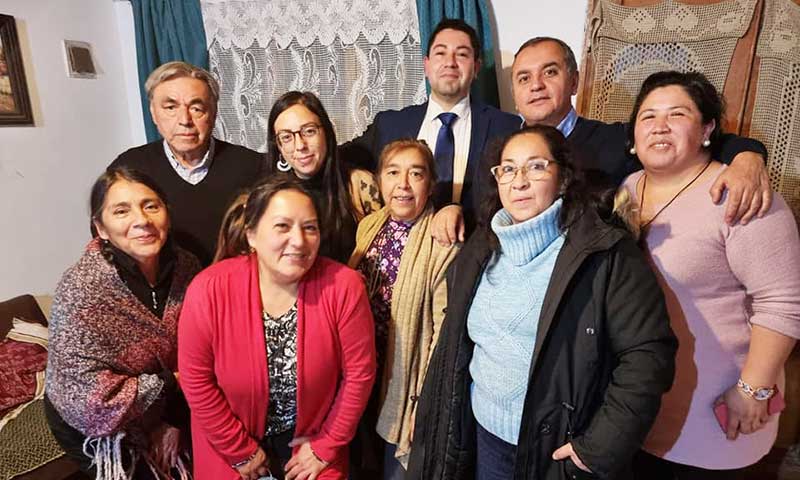 Delegada presidencial se reunión con agrupación Mapuche We Rüpü