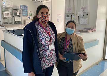 Hospital de Litueche realiza evaluación social a pacientes hospitalizados
